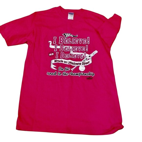 Vintage MLB Boston Red Sox 2004 World Series Tshirt Mens M - Picture 1 of 4